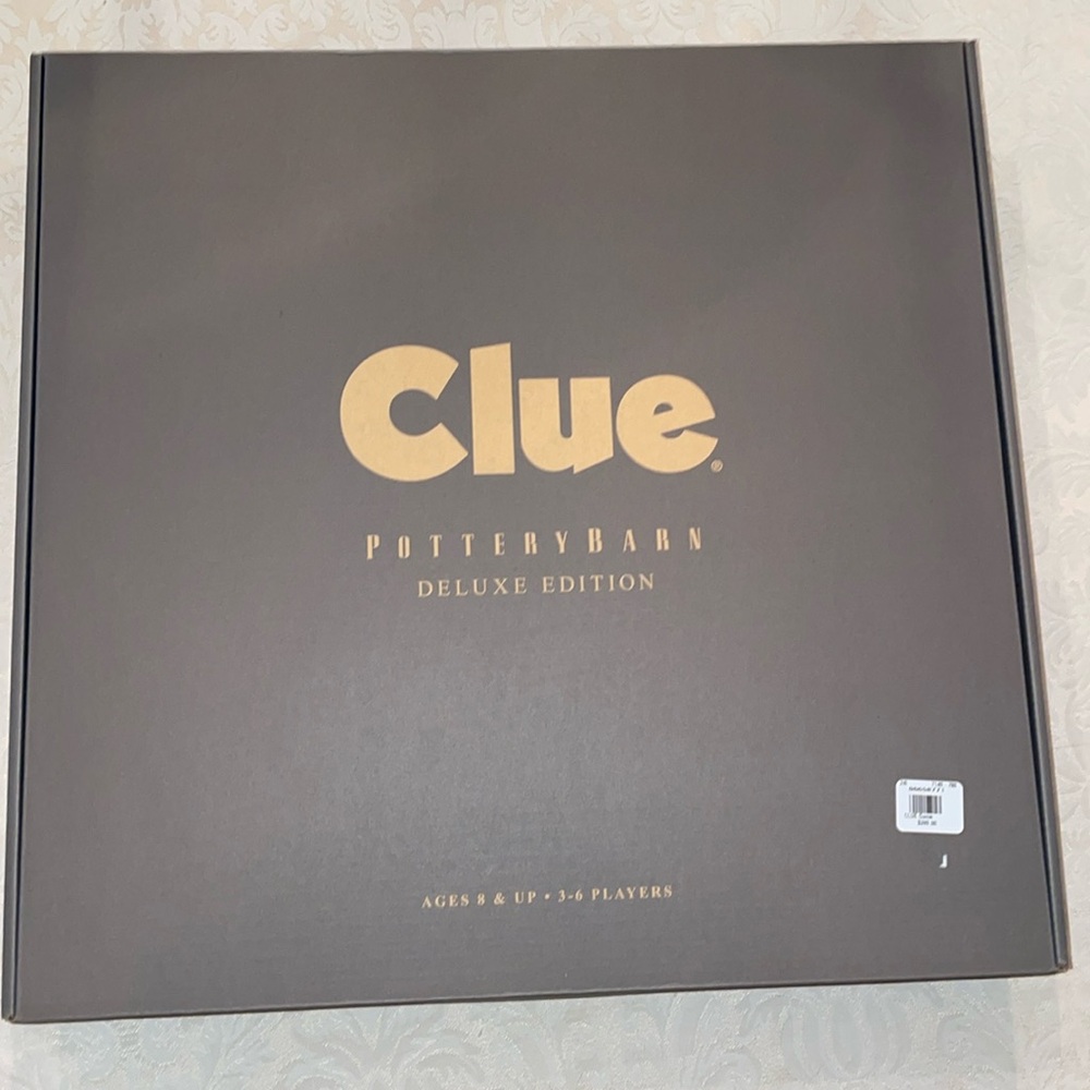 Pottery Barn Wooden Clue Board Game - Luxury/ Deluxe Edition, NWT - Picture 4 of 7